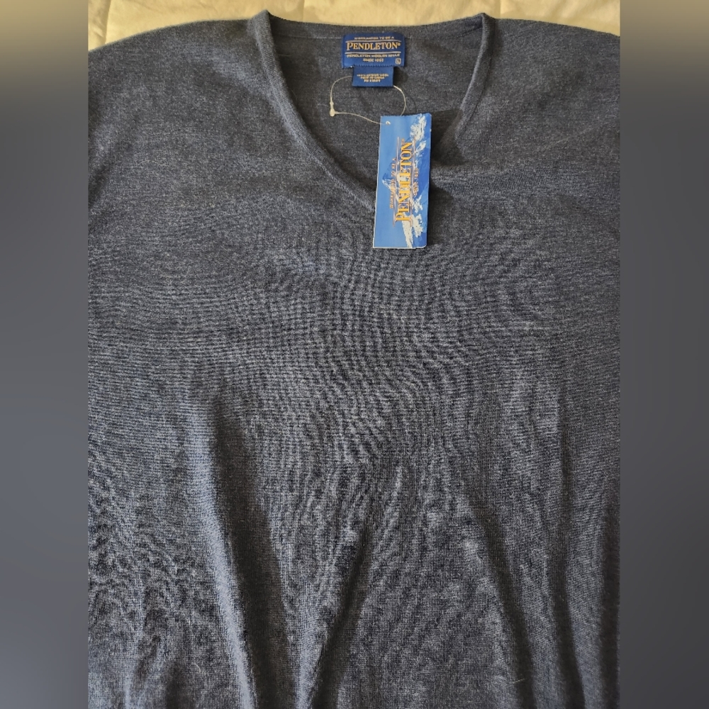 Pendleton V-Neck Sweater - image 2